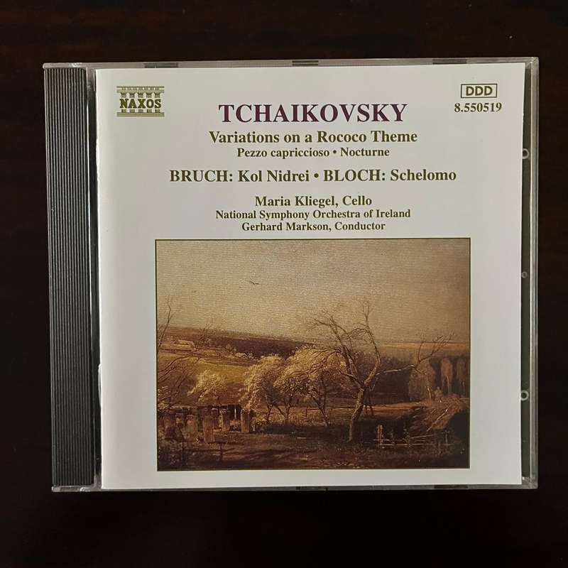 Tchaikovsky - Rococo Variations CD Naxos Import