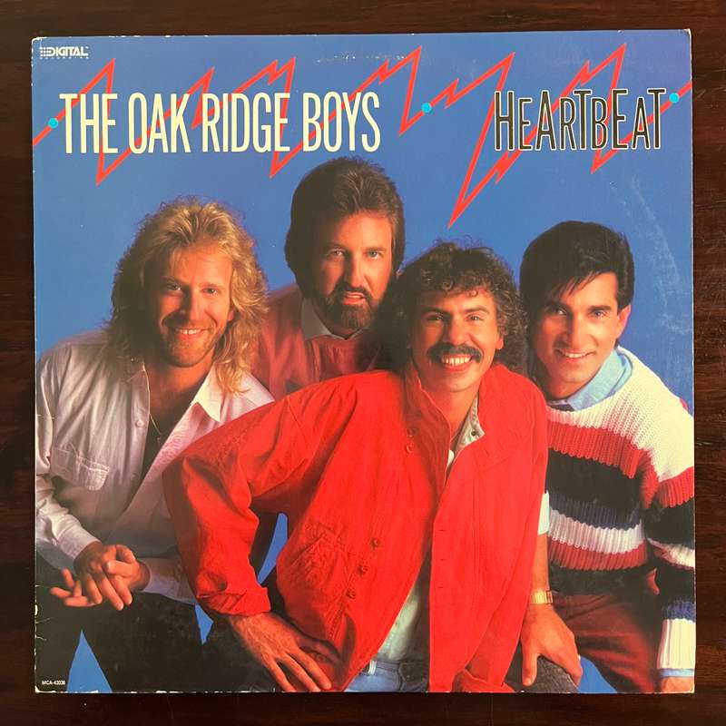 The Oak Ridge Boys - Heartbeat Vinyl LP US Press Country