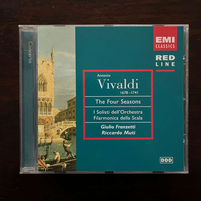 Vivaldi - The Four Seasons CD Import EMI Classics