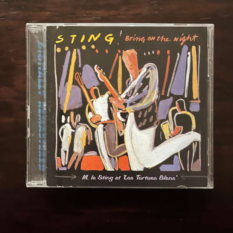 Sting - Bring On The Night 2CD Remastered South African Press