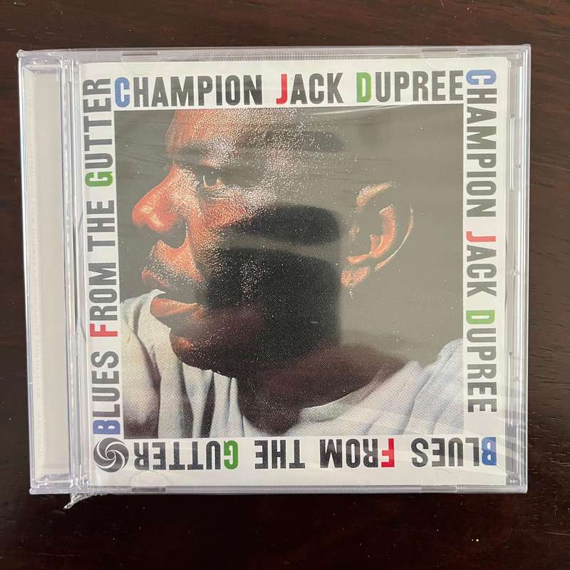Champion Jack Dupree - Blues From The Gutter CD South African Press Delta Blues New and Sealed