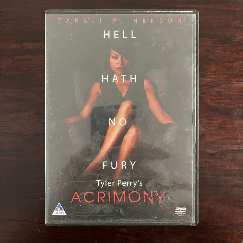 Tyler Perry's Acrimony DVD South African Press