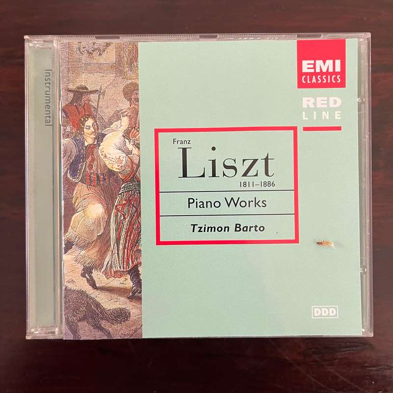 Liszt - Piano Works CD EMI Red Line Import