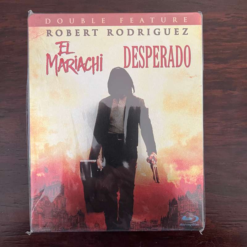 Desperado / El Mariachi Blu Ray Steelbook Rare OOP German Press Cult Classic