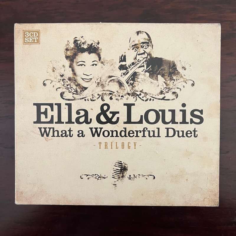 Ella Fitzgerald & Louis Armstrong - What A Wonderful Duet 3CD Set Import