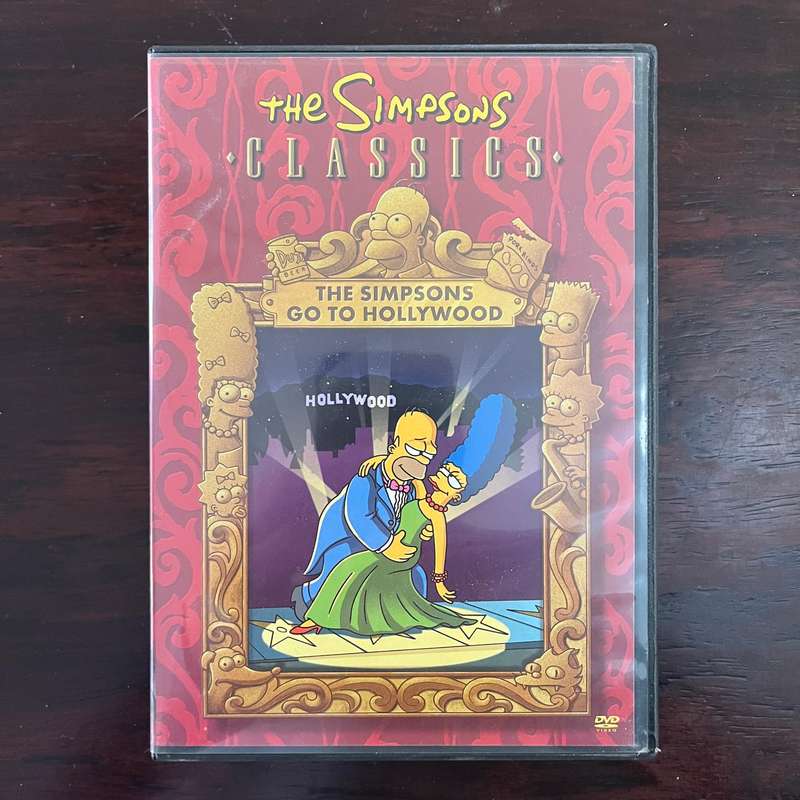 The Simpsons - The Simpsons Go To Hollywood DVD South African Press