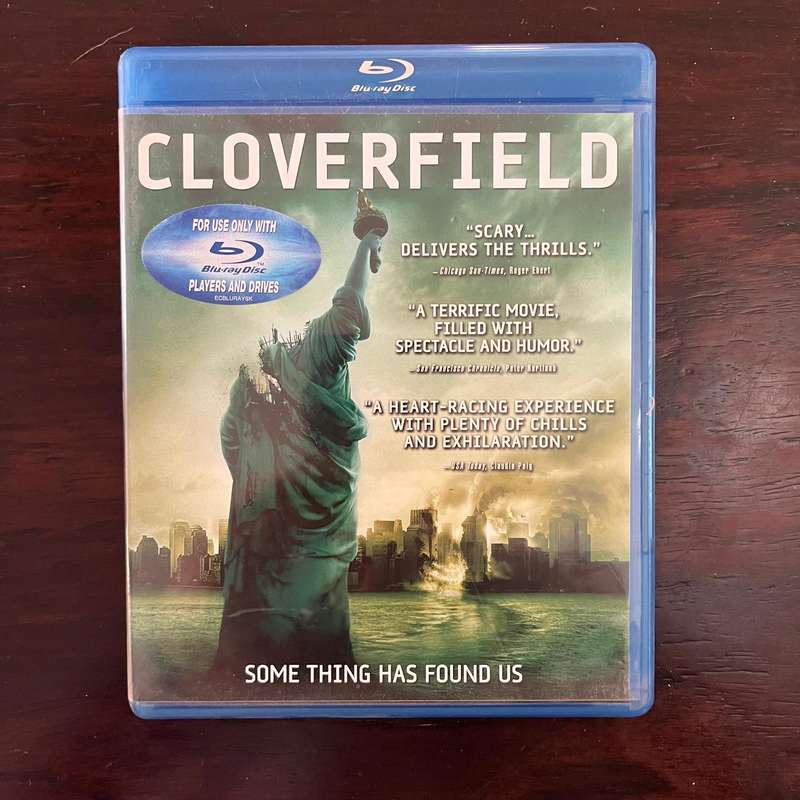 Cloverfield Blu Ray Import