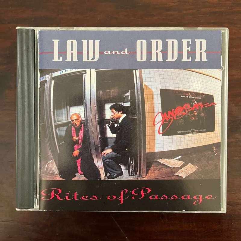 Law and Order - Rites Of Passage CD Hard Rock Import