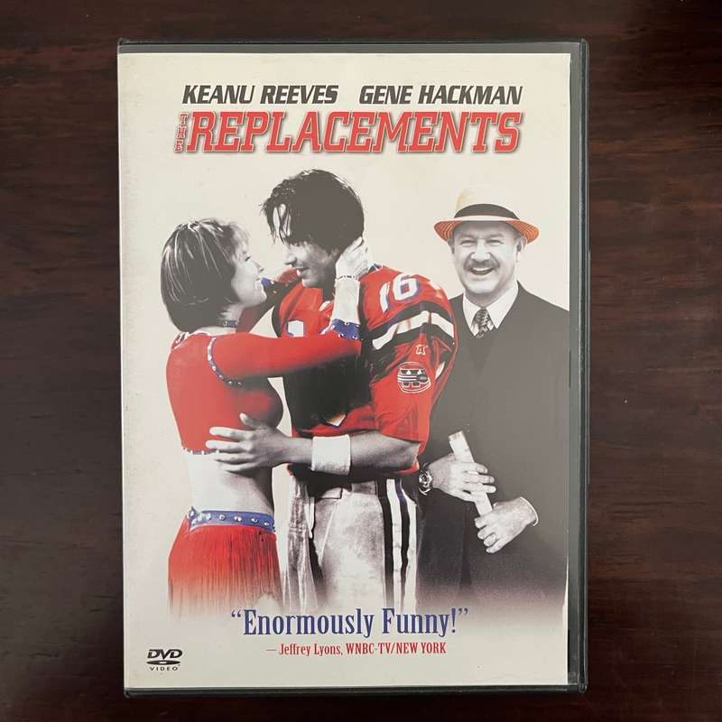 The Replacements DVD South African Press Keanu Reeves Gene Hackman