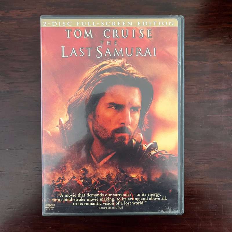 The Last Samurai Two Disc DVD Zone 1 US Press Tom Cruise