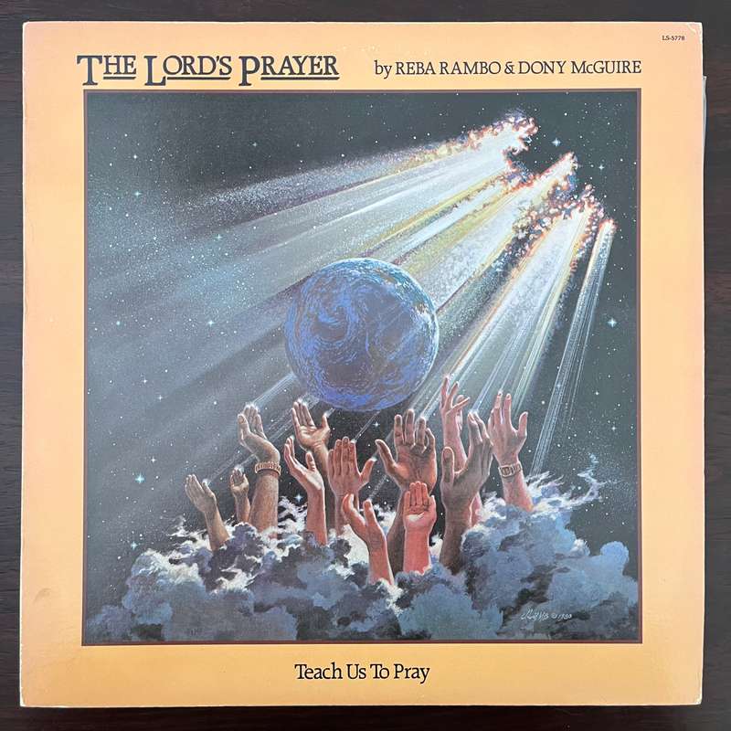 Reba Rambo & Dony McGuire - The Lords Prayer Vinyl LP US Press Funk Soul Gospel Andrae Crouch