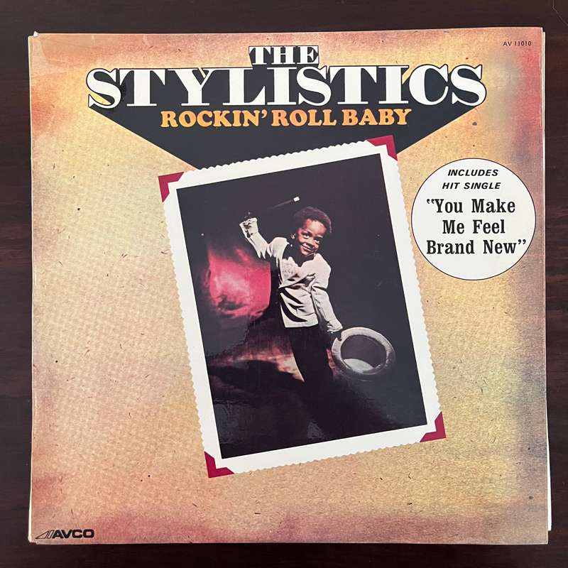 The Stylistics - Rockin' Roll Baby Vinyl LP South African Press
