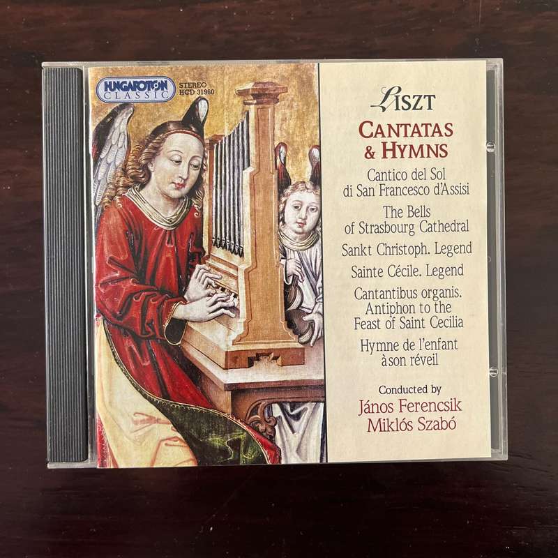 Liszt - Cantatas & Hymns CD Hungarian Press