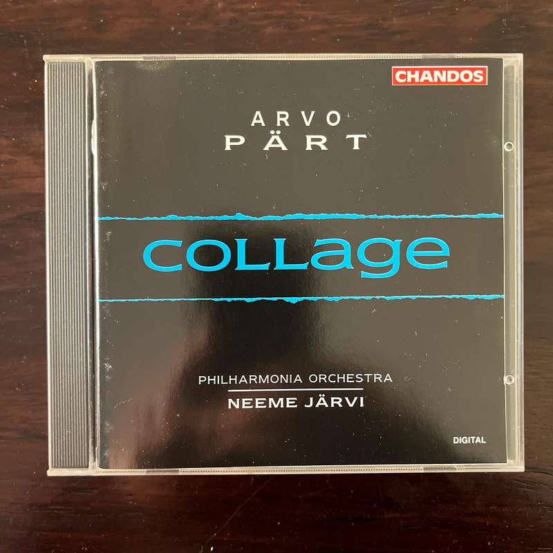 Arvo Pärt - Philharmonia Orchestra, Neeme Järvi - Collage CD UK Press