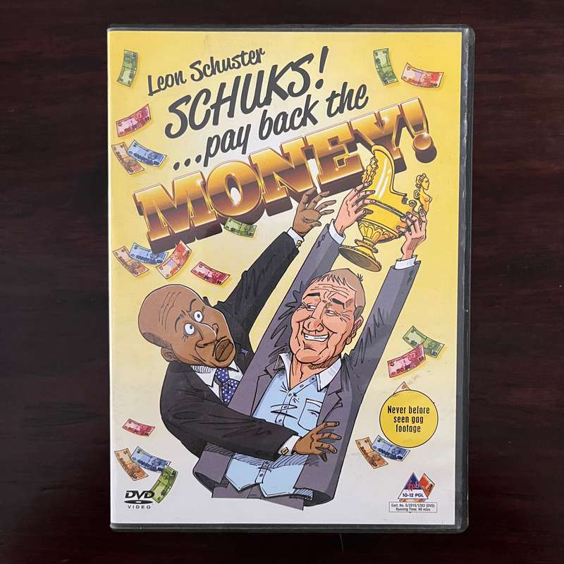 Schuks! ...Pay Back The Money DVD Leon Schuster South African