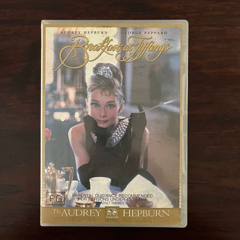 Breakfast At Tiffany's DVD Australian Press Audrey Hepburn