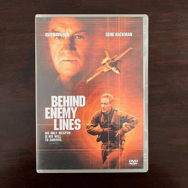 Behind Enemy Lines DVD South African Press Gene Hackman