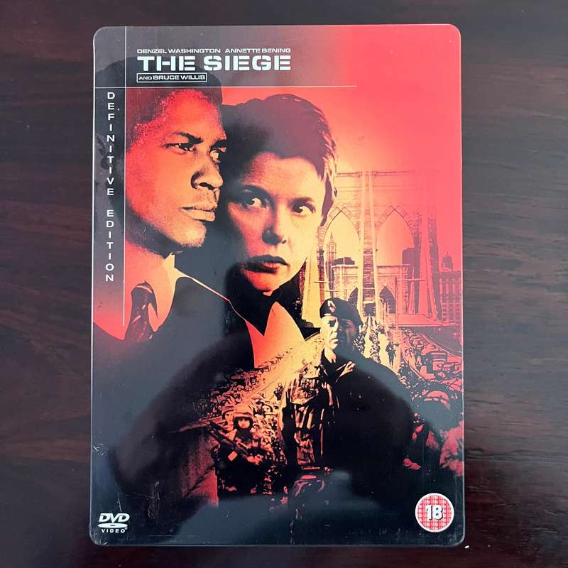 The Siege DVD Two Disc Definitive Edition Steelbook UK Press