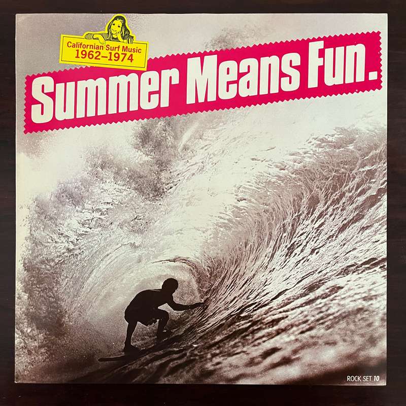 Summer Means Fun Vinyl LP Californian Surf Music 1962-1974 Import Beach Boys