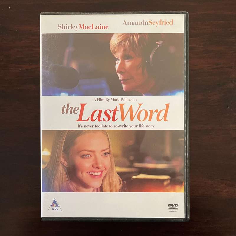 The Last Word DVD Amanda Seyfried Shirley MacLaine South African Press