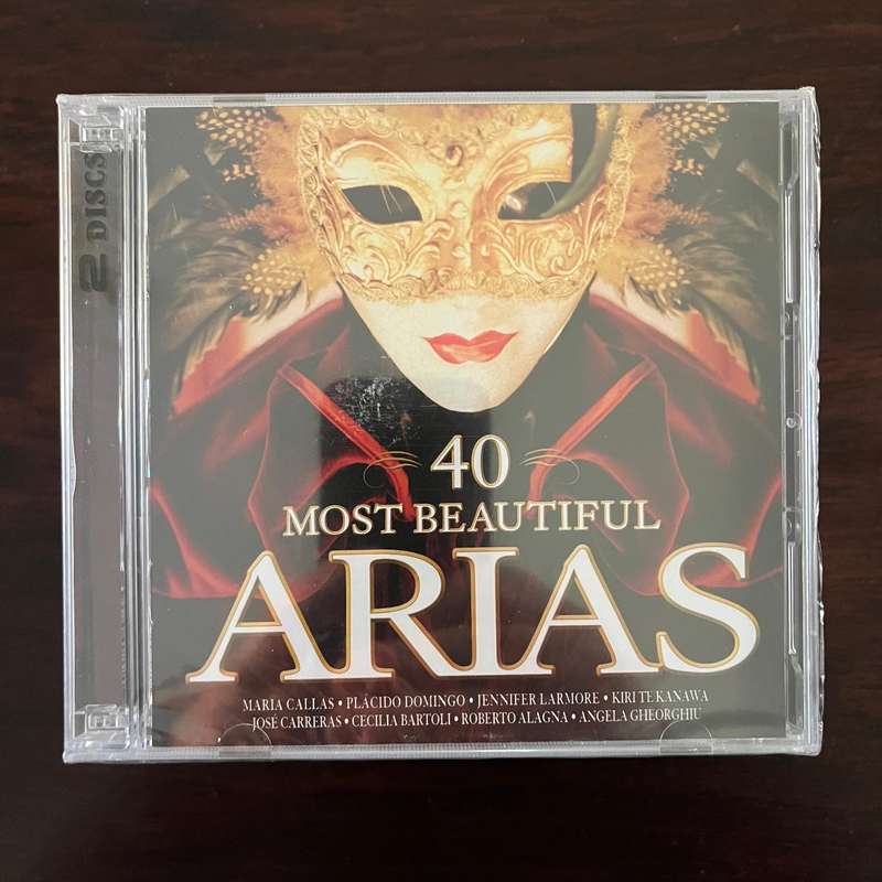 40 Most Beautiful Arias 2CD South African Press New and Sealed