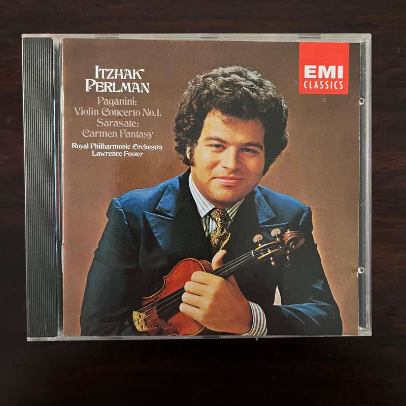 Paganini / Sarasate - Itzhak Perlman - Violin Concerto No. 1 CD EMI Classics
