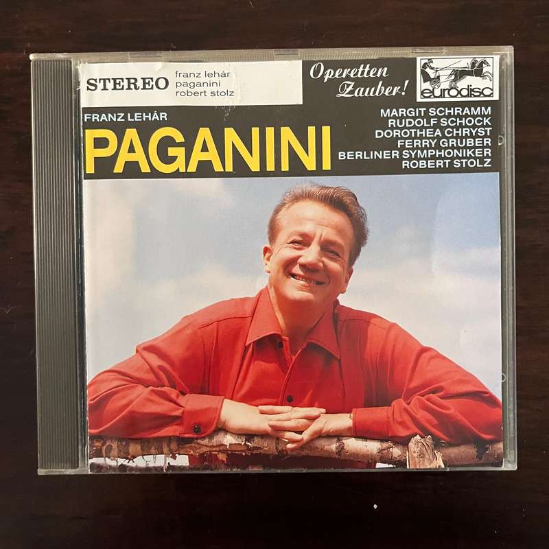 Franz Lehár - Paganini - Höhepunkte CD Import