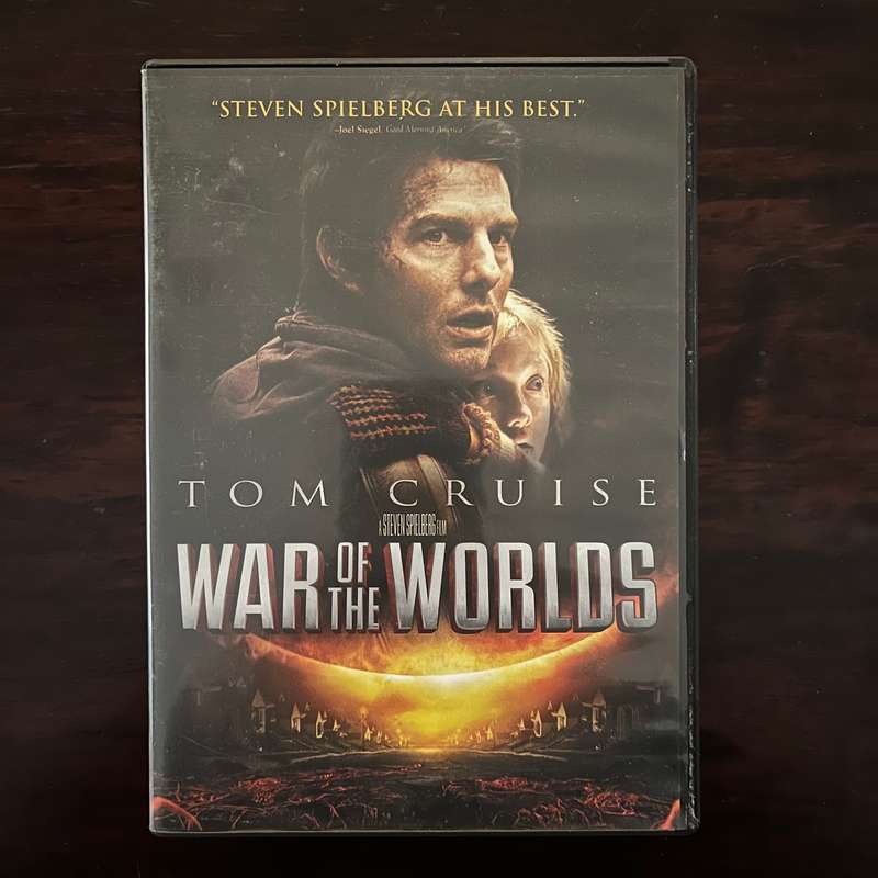 War Of The Worlds DVD Tom Cruise Steven Spielberg