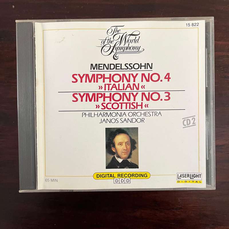 Mendelssohn - The World of the Symphony CD2 Import