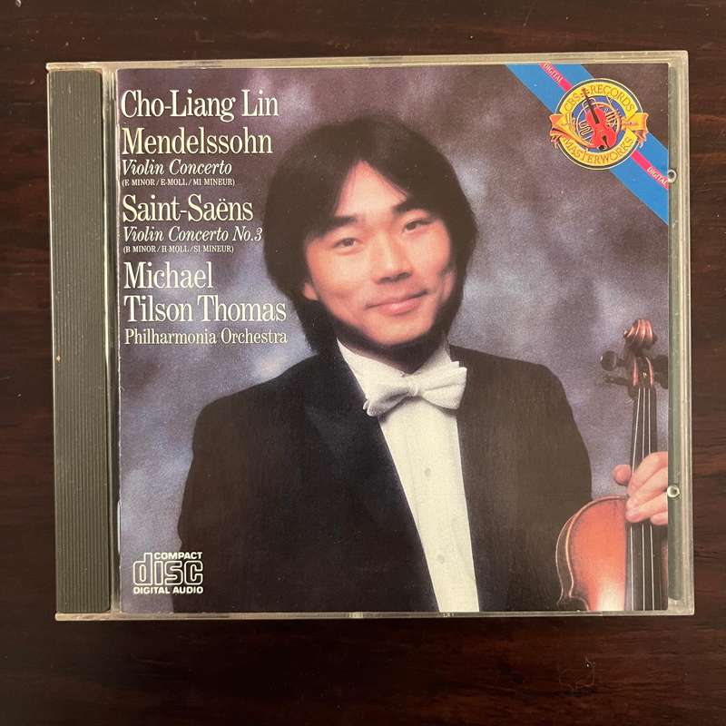 Mendelssohn / Saint-Saëns / Cho-Liang Lin - Violin Concertos CD CBS Masterworks