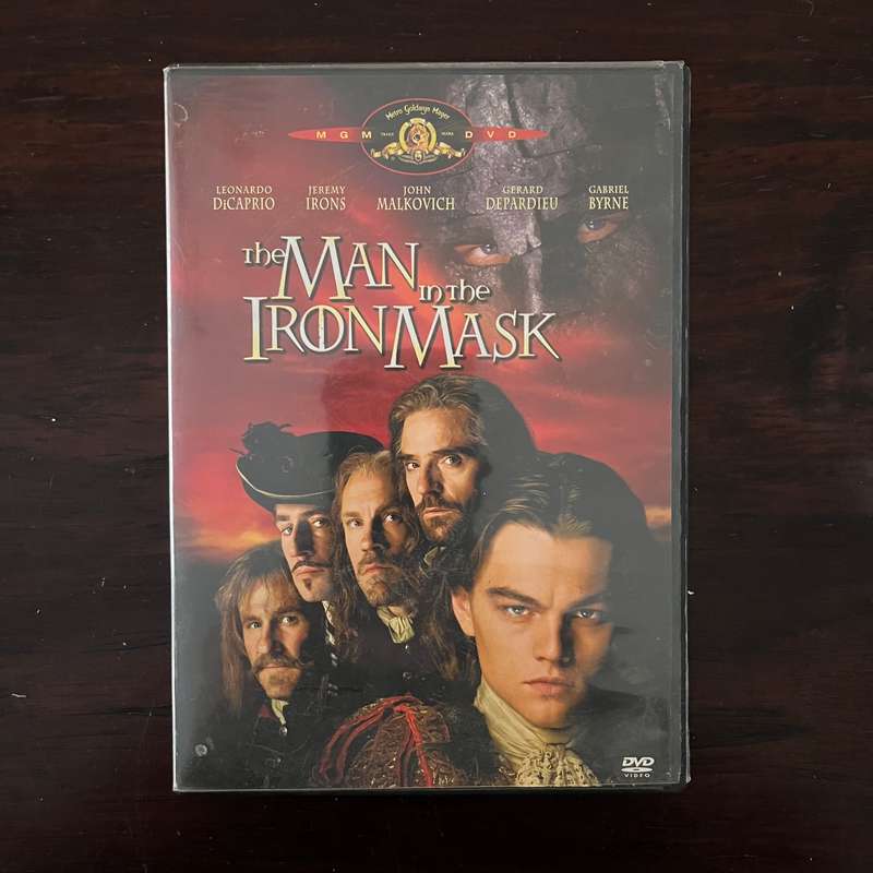 The Man In The Iron Mask DVD South African Press Leonardo DiCaprio