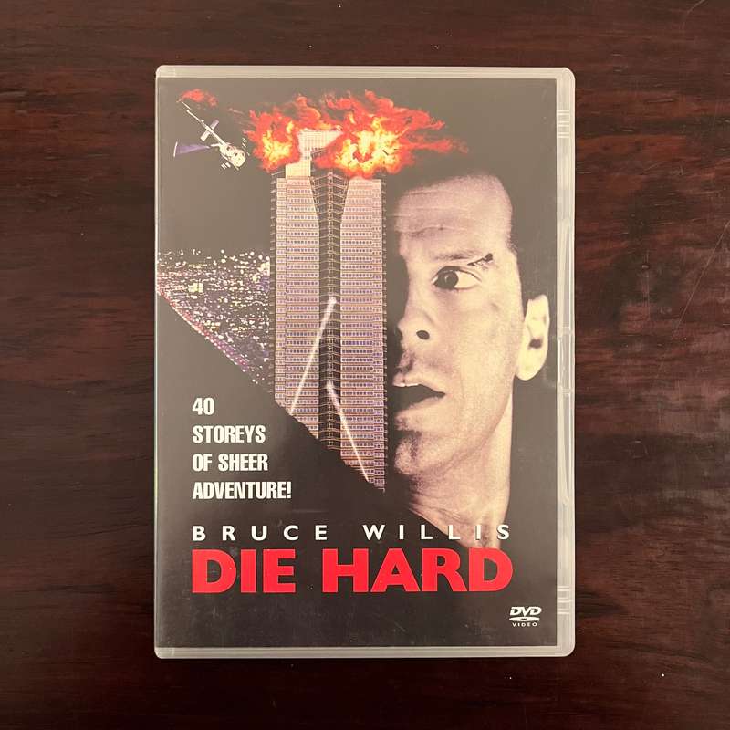 Die Hard DVD Bruce Willis South African Press