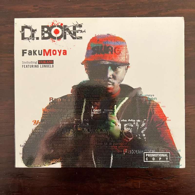 Dr. Bone - Fakumoya CD South African Hip Hop Self Released CD-R