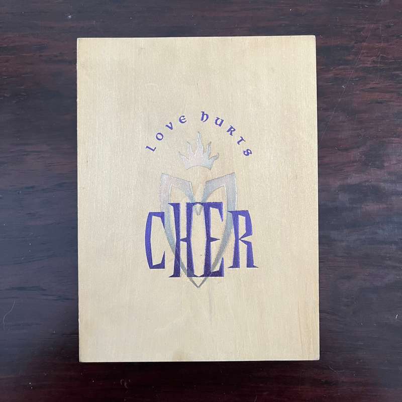 Cher - Love Hurts CD Rare Limited Wooden Boxset