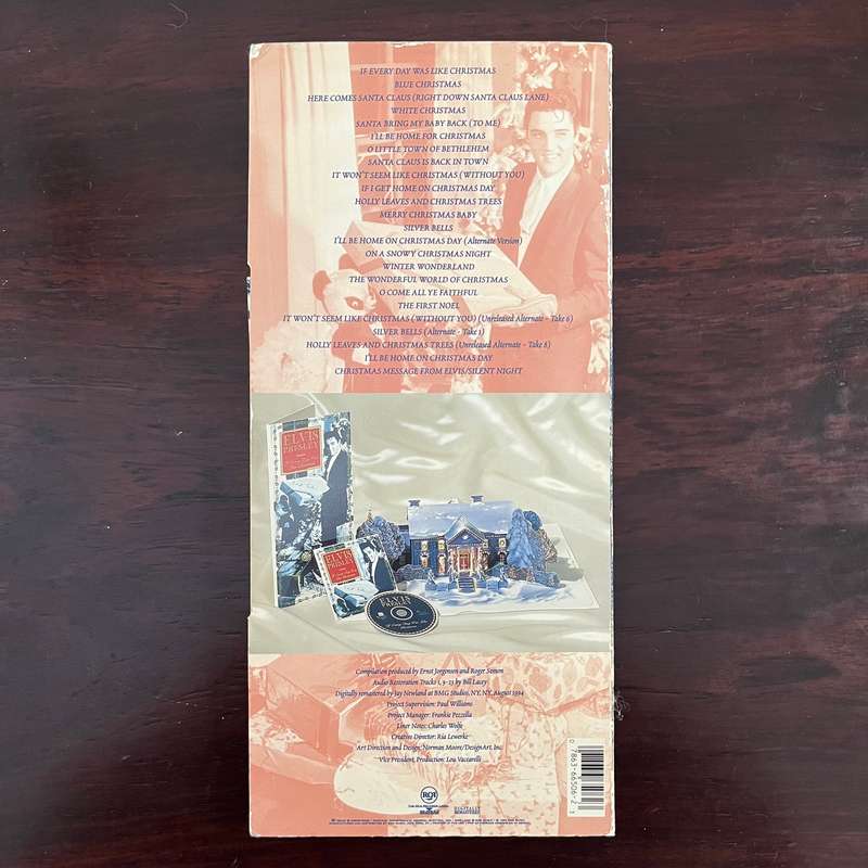 Elvis Presley - If Every Day Was Like Christmas CD Longbox Pop Up Limited Edition US Press