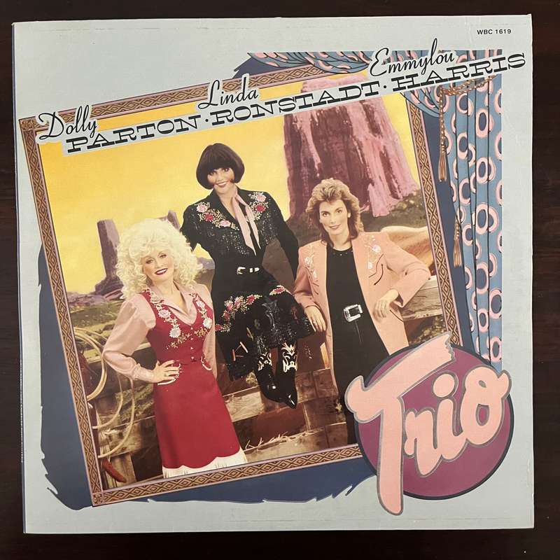 Dolly Parton Linda Ronstadt Emmylou Harris - Trio Vinyl LP South African Press
