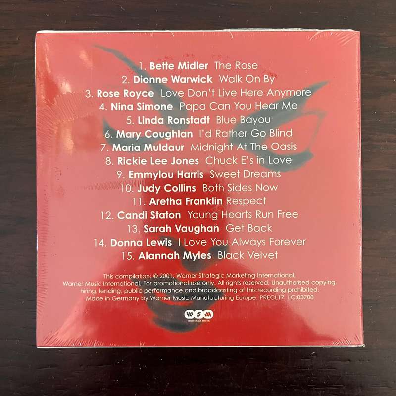 Divas CD Promo German Press Nina Simone Aretha Franklin New and Sealed