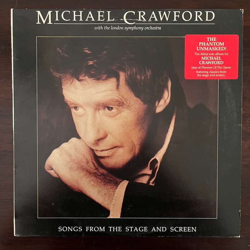 Michael Crawford - Songs From Stage and Screen Vinyl LP South African Press