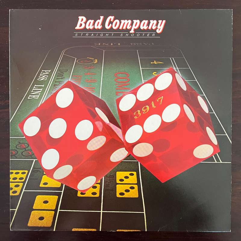 Bad Company - Straight Shooter Vinyl LP UK Press
