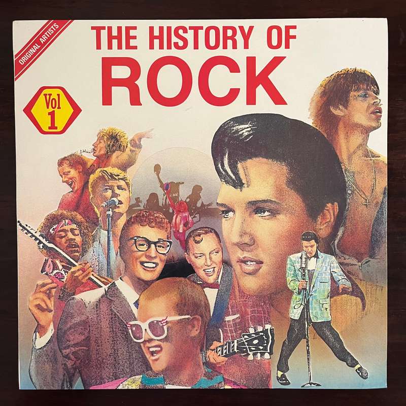 The History Of Rock Vol 1 Vinyl LP South African Press Elvis Muddy Waters