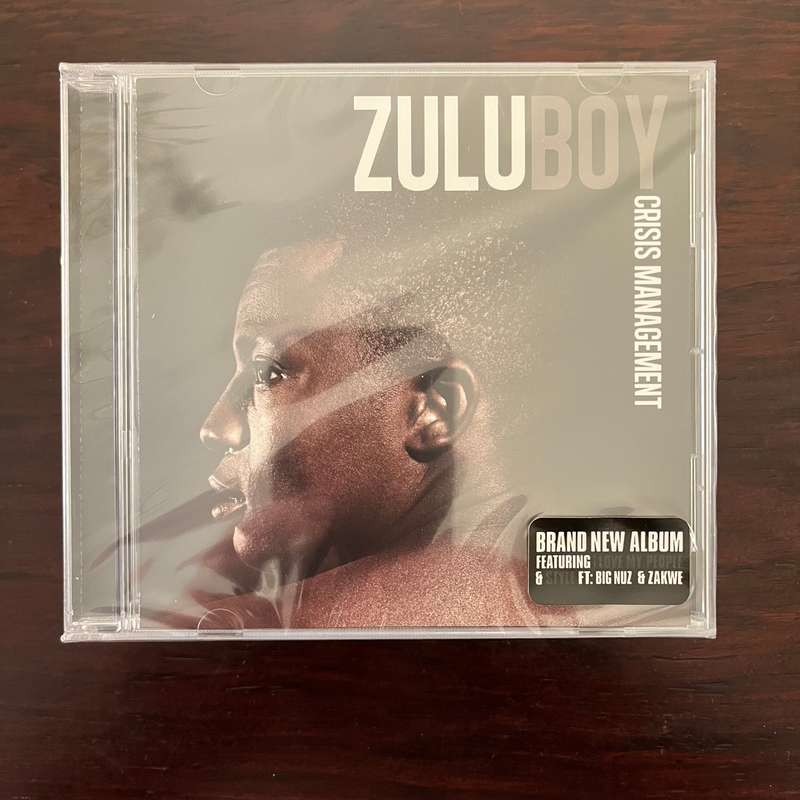 Zuluboy - Crisis Management CD South African Hip Hop New and Sealed