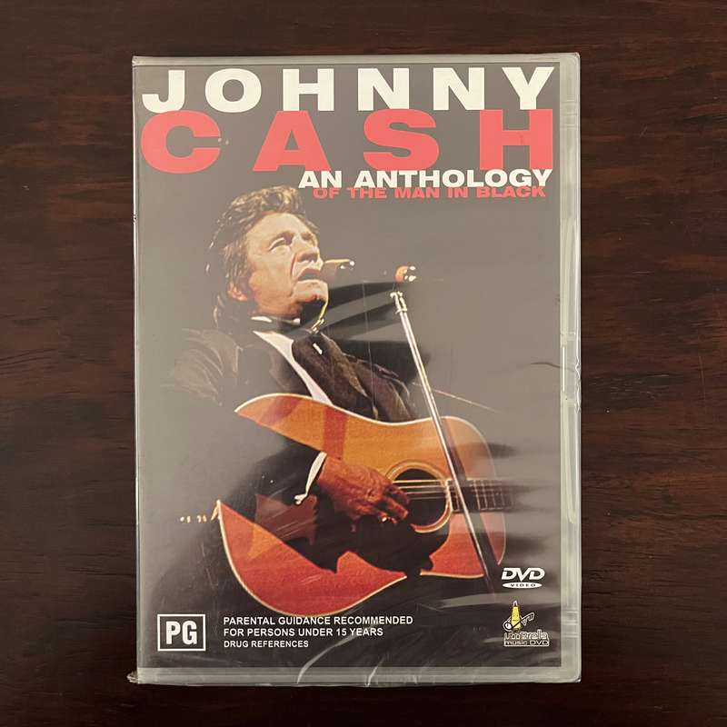 Johnny Cash - An Anthology of the Man In Black DVD Australian Press New and Sealed