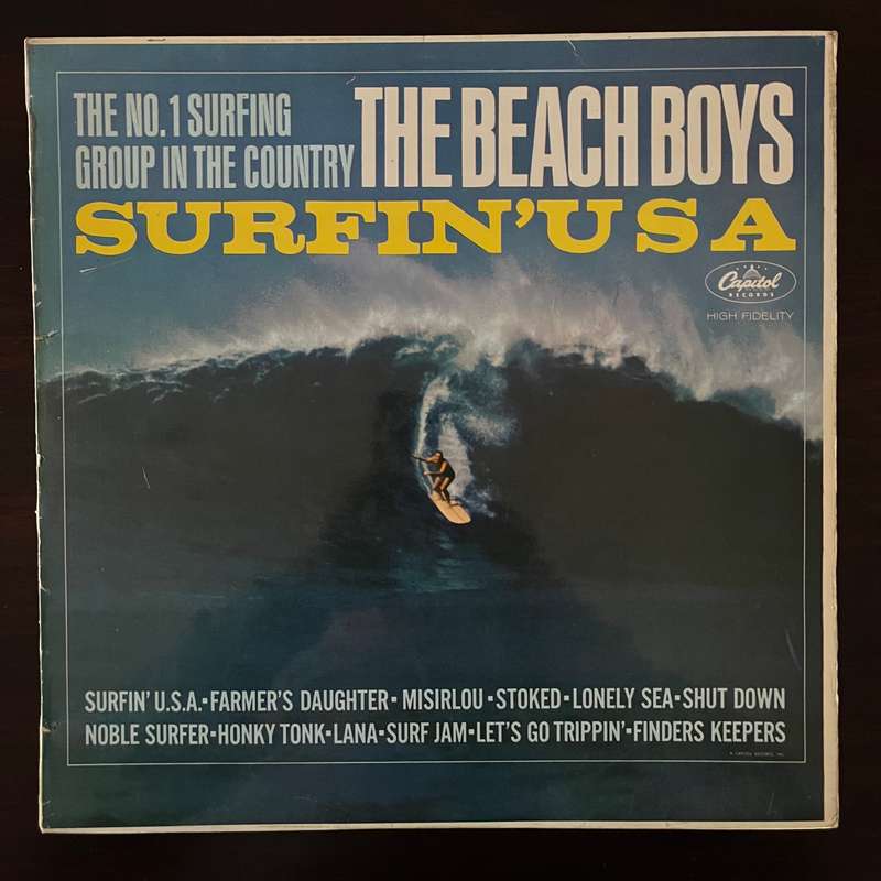 The Beach Boys - Surfin' USA Vinyl LP South African Press