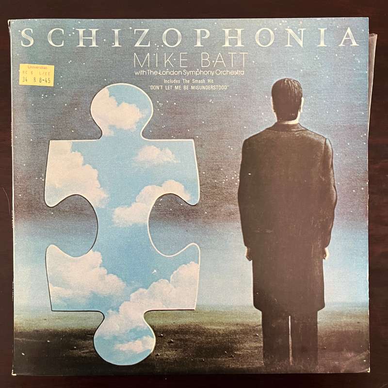 Mike Batt - Schizophrenia Vinyl LP Art Rock South African Press