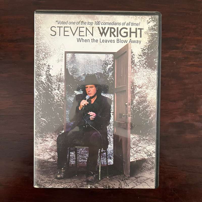 Steven Wright - When The Leaves Blow Away DVD South African Press Stand Up