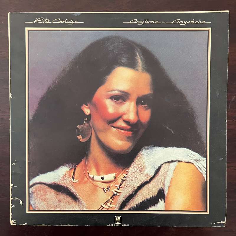 Rita Coolidge - Anytime...Anywhere Vinyl LP Zimbabwe Press