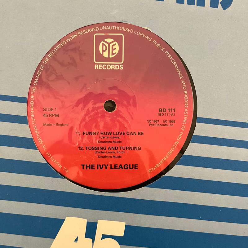 The Ivy League - Funny How Love Can Be Vinyl Maxi 12 Inch UK Press Pye Records