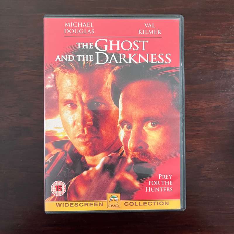 The Ghost and the Darkness DVD UK Press Michael Douglas Val Kilmer