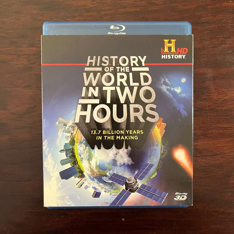 History Of The World In Two Hours 3D Blu Ray