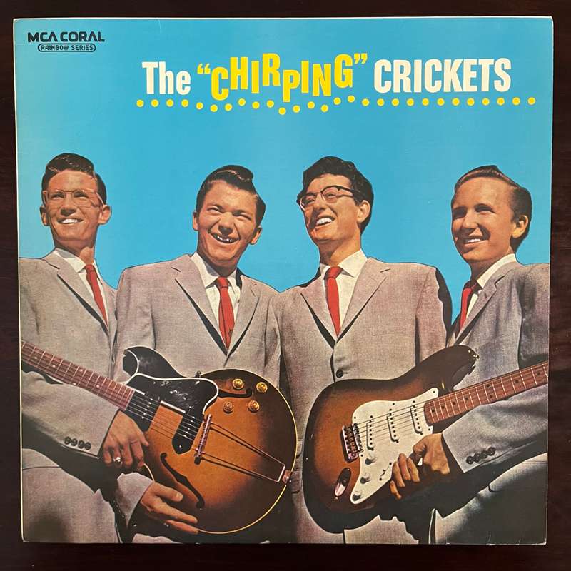 Buddy Holly & The Crickets - The Chirping Crickets Vinyl LP 1975 UK Press